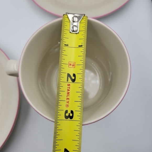 STONEWARE Vintage Sango Primavera #8495 Set of 2 Cups & Saucers - Picture 6 of 8